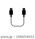usb cable icon logo vector design 106654032