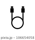 usb cable icon logo vector design 106654058