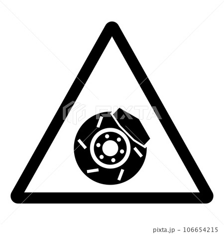 Mechanic Area Symbol Sign, Vector Illustration, Isolate On White Background Label. EPS10 106654215