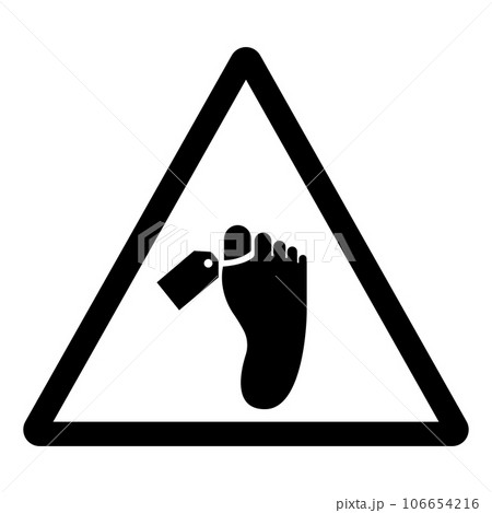 Morgue Area Symbol Sign, Vector Illustration, Isolate On White Background Label. EPS10 106654216