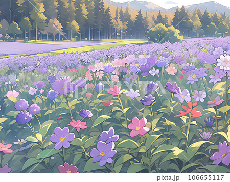 高原に咲く花 106655117