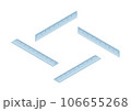 Set isometric ruler icon. illustrator vector Set isometric ruler icon. illustrator vector 106655268