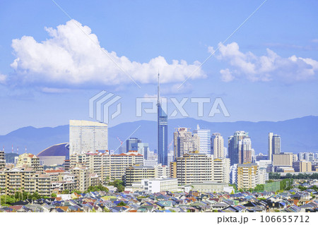 美しい福岡の都市風景 106655712
