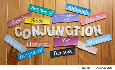 English flashcards on wooden table English flashcards on wooden table 106658366