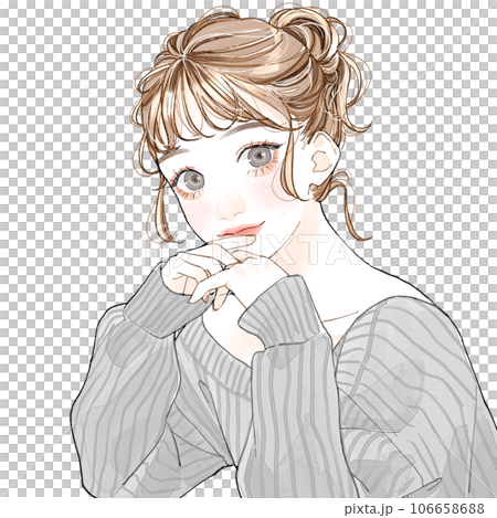 woman looking at 106658688