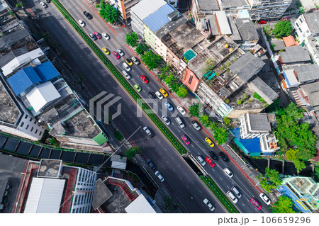 Bangkok metropolis with modern building in the city 106659296