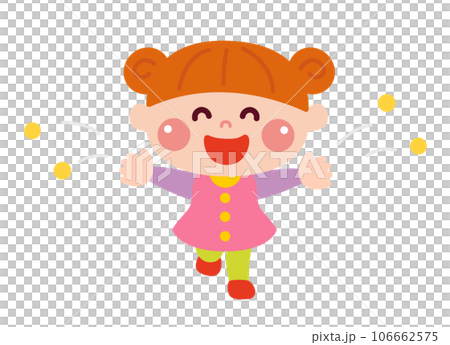 豆投擲的男孩的例證 106662575