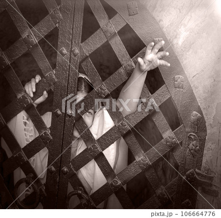Woman in prison asking for help Woman in prison asking for help 106664776