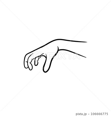 Hand Anatomy illustration creative design, logo design concept illustration template idea 106666775
