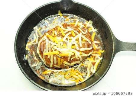 デミグラスチーズハンバーグ デミグラスチーズハンバーグ 106667598