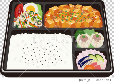 麻婆豆腐弁当 106668664