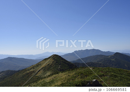 至仏山登山、尾瀬、群馬県 至仏山登山、尾瀬、群馬県 106669581
