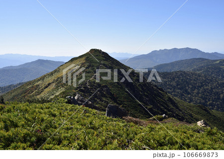 至仏山登山、尾瀬、群馬県 至仏山登山、尾瀬、群馬県 106669873