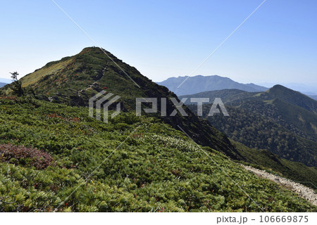 至仏山登山、尾瀬、群馬県 至仏山登山、尾瀬、群馬県 106669875