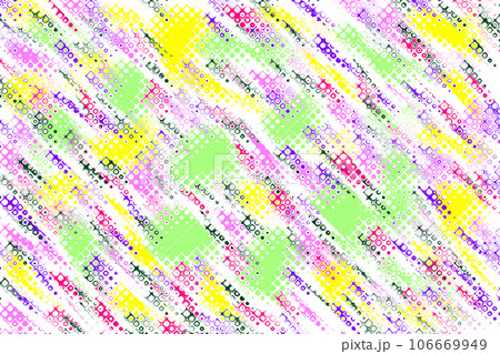 Background of colorful squares in disco style. Background of colorful squares in disco style. 106669949