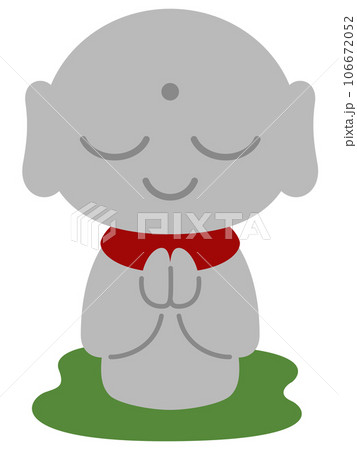 かわいいお地蔵様 かわいいお地蔵様 106672052