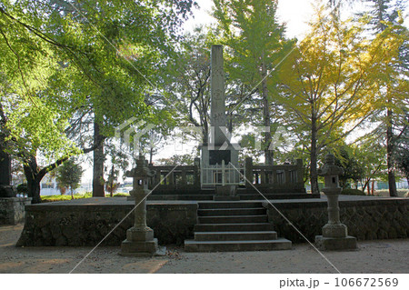 大山参道にある慰霊塔 106672569