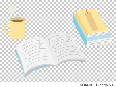 読書の秋イラスト_3 読書の秋イラスト_3 106676294