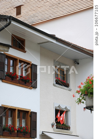 スイス、グルュイエール村の景色 スイス、グルュイエール村の景色 106677185