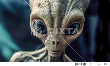 fantasy alien portrait, face detail 106677214