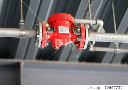 屋内駐車場のスプリンクラー消火設備 106677594