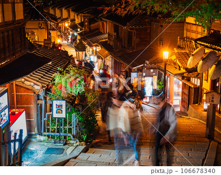 オーバーツーリズム・観光公害イメージ 京都 オーバーツーリズム・観光公害イメージ 京都 106678340