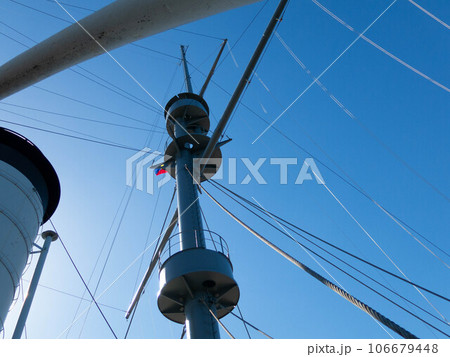 戦艦三笠のマスト 106679448