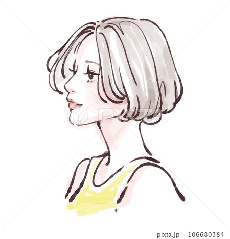 女性のイラスト素材 106680384