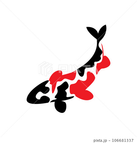 Koi Fish Logo Design, Chinese Lucky And Triumph Ornamental Fish Vector, Company Brand Gold Fish Icon Koi Fish Logo Design, Chinese Lucky And Triumph Ornamental Fish Vector, Company Brand Gold Fish Icon 106681337