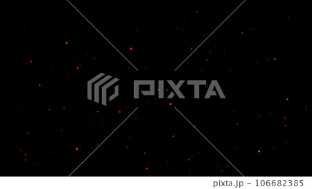 Abstract black background with red stars. Abstract black background with red stars. 106682385
