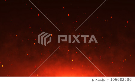 Red fire background. Abstract red fire background. 3D illustration. Red fire background. Abstract red fire background. 3D illustration. 106682386