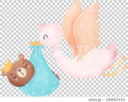 cute teddy bear baby shower boy watercolor hand painting illustration cute teddy bear baby shower boy watercolor hand painting illustration 106682418