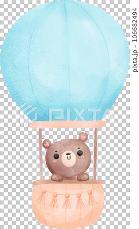 cute teddy bear baby shower boy watercolor hand painting illustration cute teddy bear baby shower boy watercolor hand painting illustration 106682494