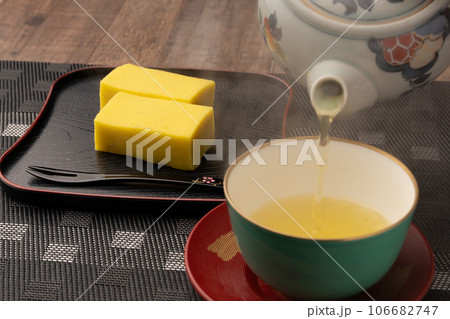 芋羊羹 お茶 106682747