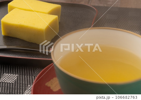 芋羊羹 お茶 106682763