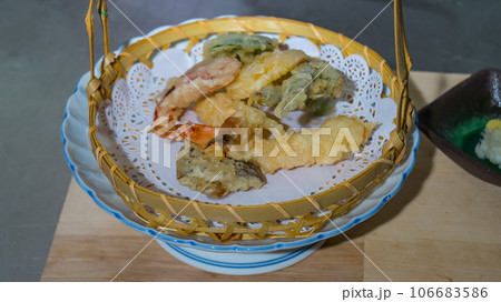 Shrimp in batter. Shrimp in batter. 106683586