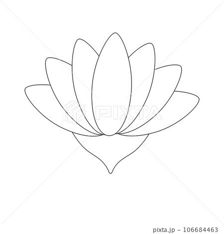 lotus flower icon vector illustration design 106684463