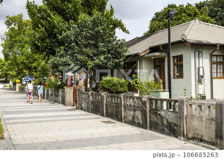 Victor Star V.I.P. Zone (Shengli Star Village) in Pingtung, Taiwan. which used to be a military dependents village, Has now redeveloped into a cultural and creative park. Victor Star V.I.P. Zone (Shengli Star Village) in Pingtung, Taiwan. which used to be a military dependents village, Has now redeveloped into a cultural and creative park. 106685263
