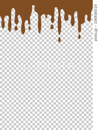 Liquid background brown chocolate simple vertical 106686019