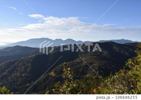帝釈山から田代山へ、登山、福島県 106686255