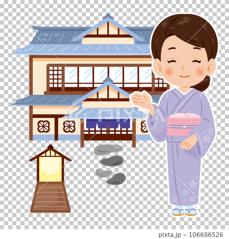 Ryokan proprietress portrait 106686526