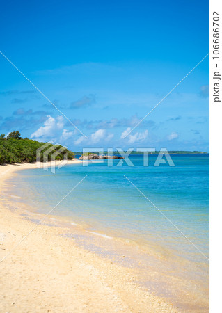 石垣島 フサキビーチからの眺め 石垣島 フサキビーチからの眺め 106686702