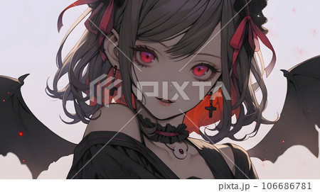 ハロウィンコスプレ　小悪魔風コスプレのかわいい女の子「AI生成画像」 106686781