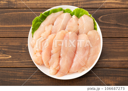 鶏肉のササミ 106687273