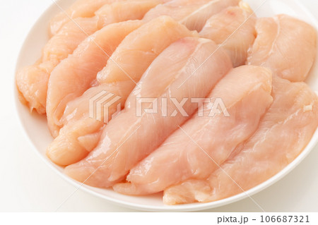 鶏肉のササミ 106687321