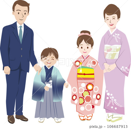 七五三の家族-01 106687913