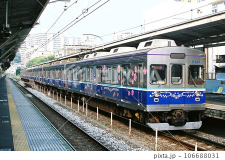 熱海に停車中の伊豆急行8000系 106688031