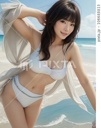 水着の女性 水着の女性 106688813