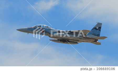 雲上の航空自衛隊飛行教導群F-15DJイーグル 106689106