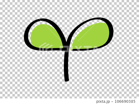 Simple hand-drawn illustration-Futaba- 106690385